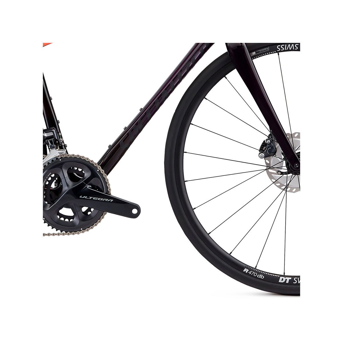 Specialized Ruby Comp Ultegra Di2, gloss satin/purple tint-red tint fade/acid lava/black - Bild 5