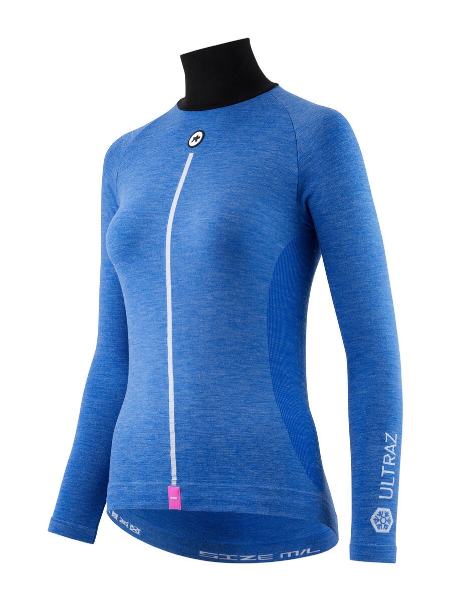 Assos Women's Ultraz Winter LS Skin Layer P1, calypso blue - Bild 3