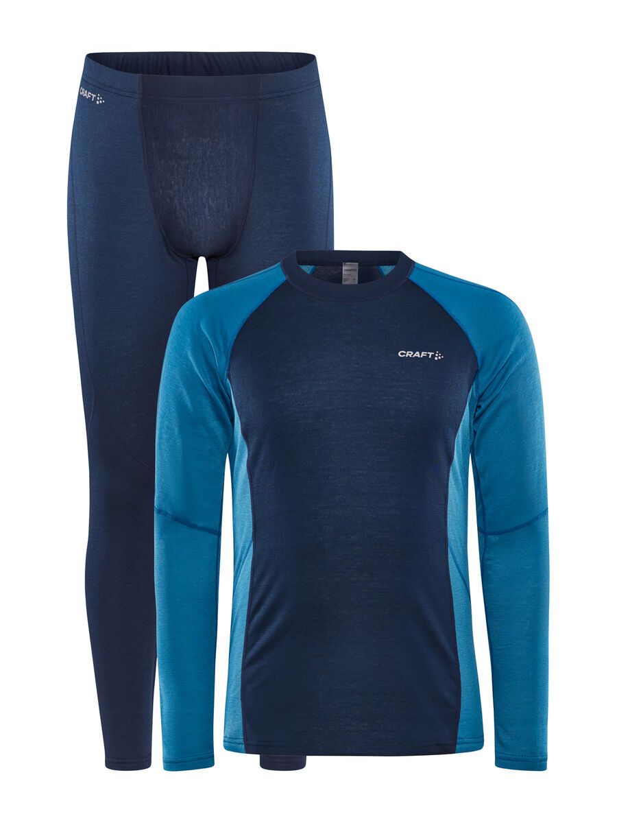 Craft Core Warm Baselayer Set M, blaze-whale - Bild 1