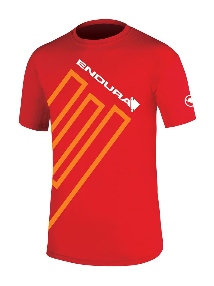 Endura E T-Shirt, rot - Bild 1