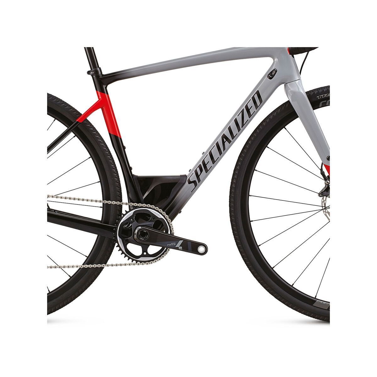 Specialized Diverge Expert, gloss cool grey/black/flo red - Bild 5