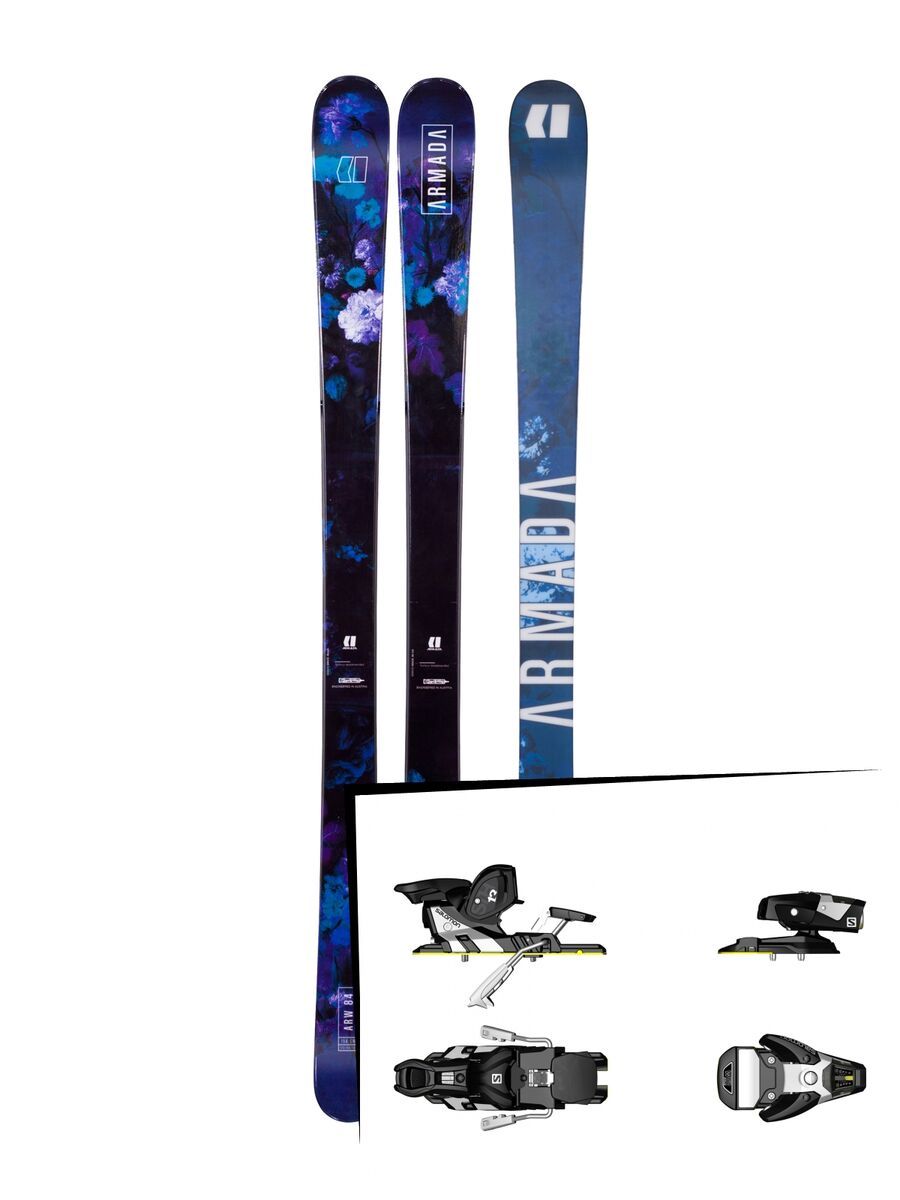 Set: Armada Arw 84 2018 + Salomon STH2 WTR 13 black/white - Bild 1