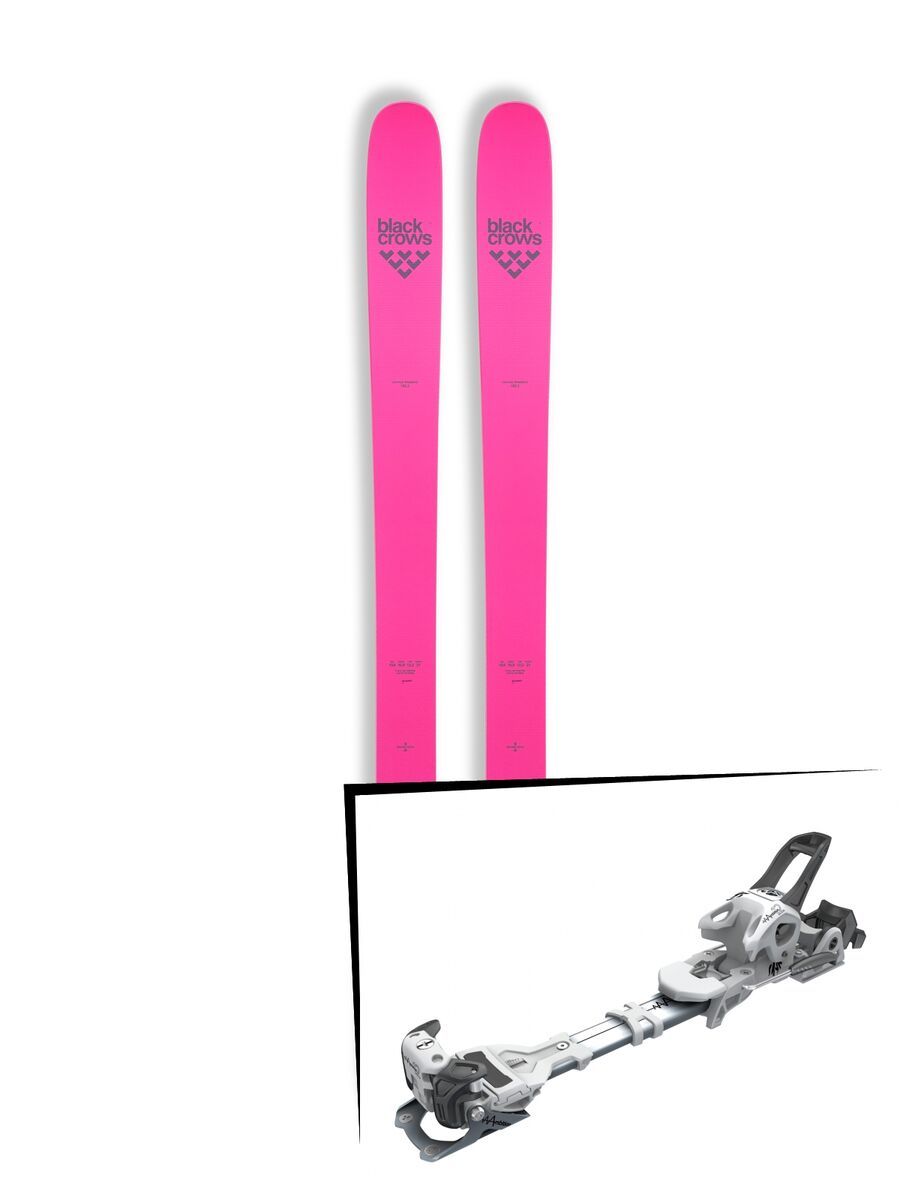 Set: Black Crows Corvus Freebird 2019 + Tyrolia Ambition 12 AT solid white black - Bild 1