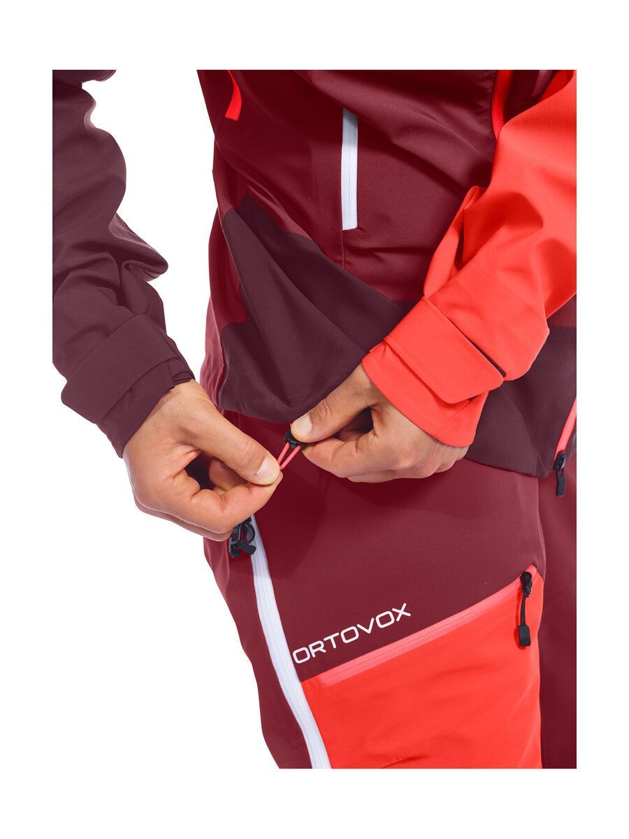 Ortovox Westalpen 3L Jacket W, dark blood - Bild 7
