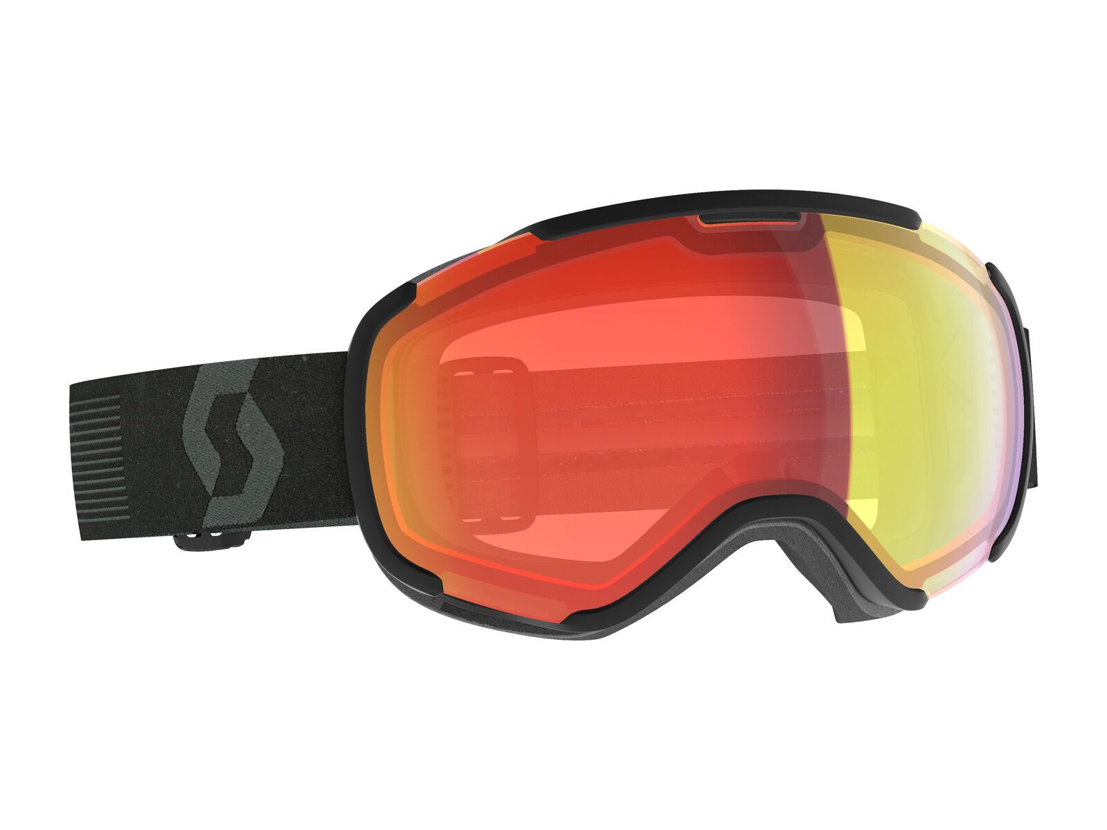 Scott Faze II - Enhancer Red Chrome, mineral black - Bild 1