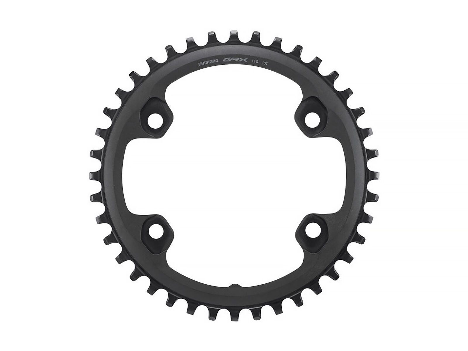 Shimano Kettenblatt für GRX FC-RX600-1 - 110 mm LK, schwarz - Bild 1