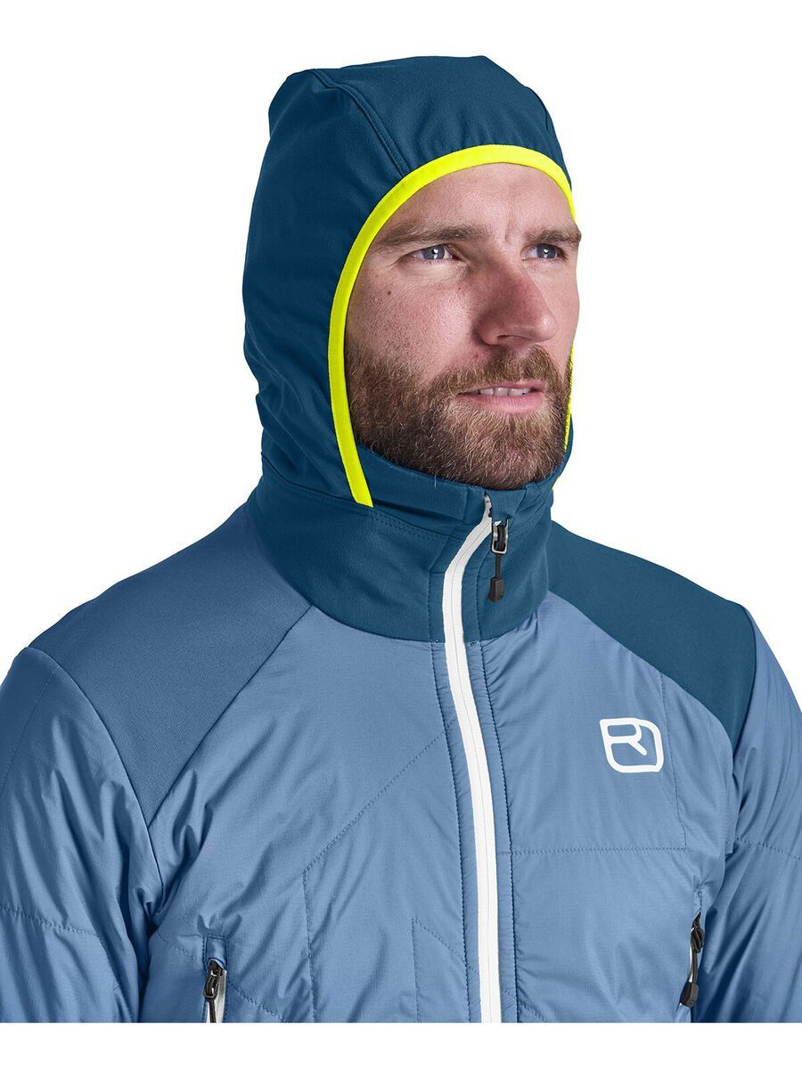 Ortovox Swisswool Col Becchei Hybrid Jacket M, deep ocean - Bild 2