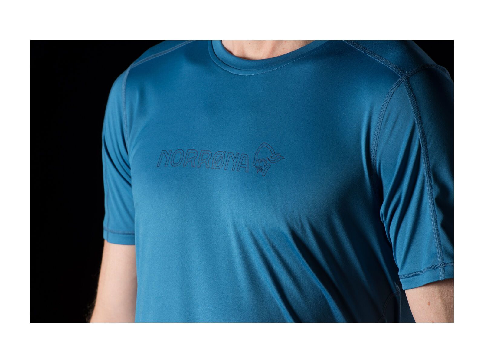 Norrona /29 tech T-Shirt (M), denimite - Bild 2