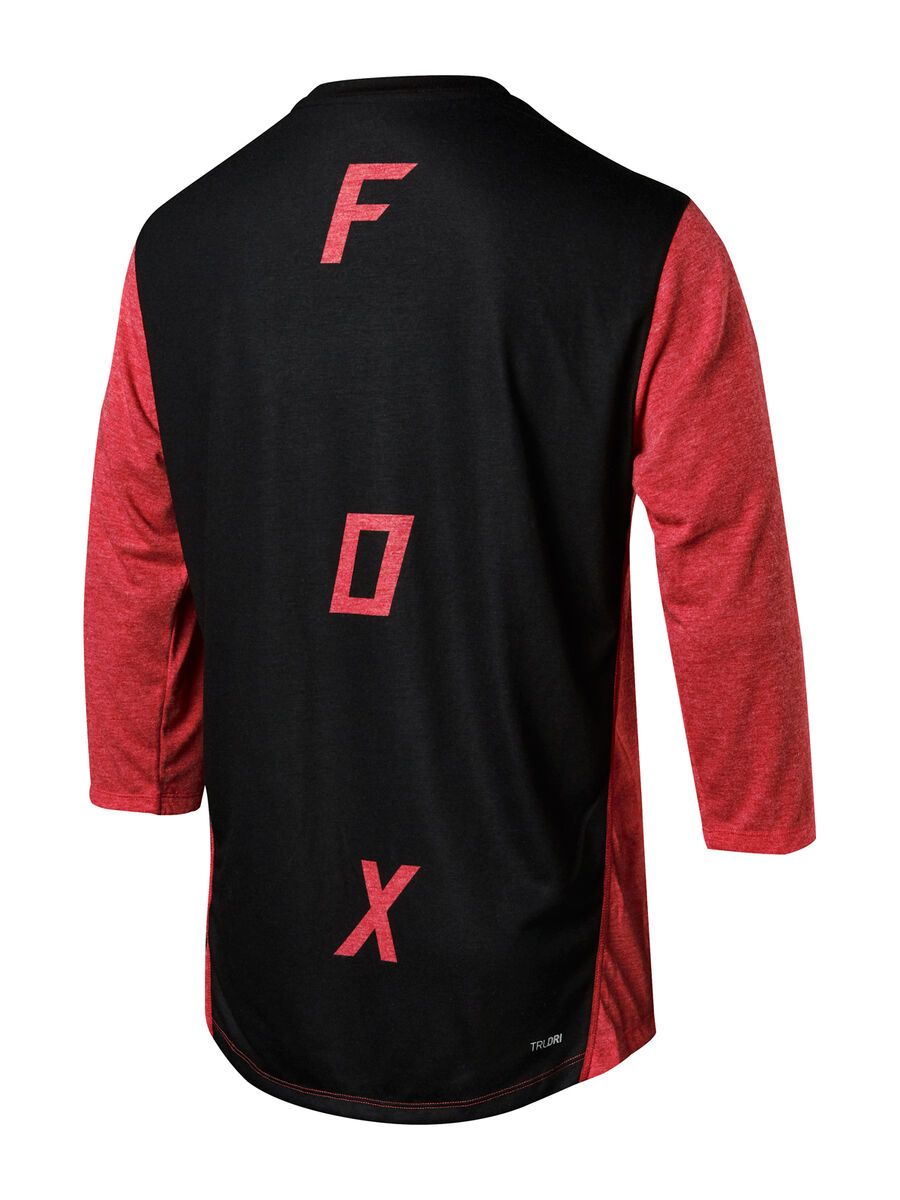 Fox Indicator 3/4 Asym Jersey, bright red - Bild 2