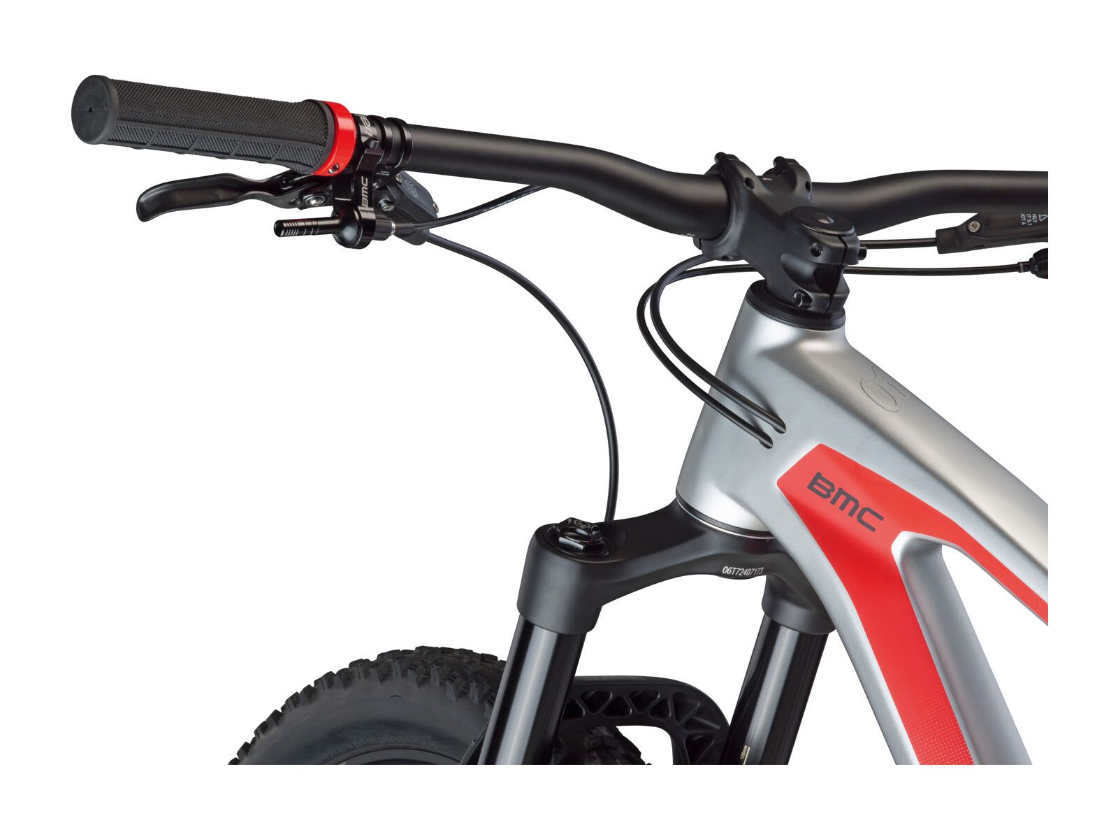 BMC Speedfox 01 One 27.5, silver red - Bild 5