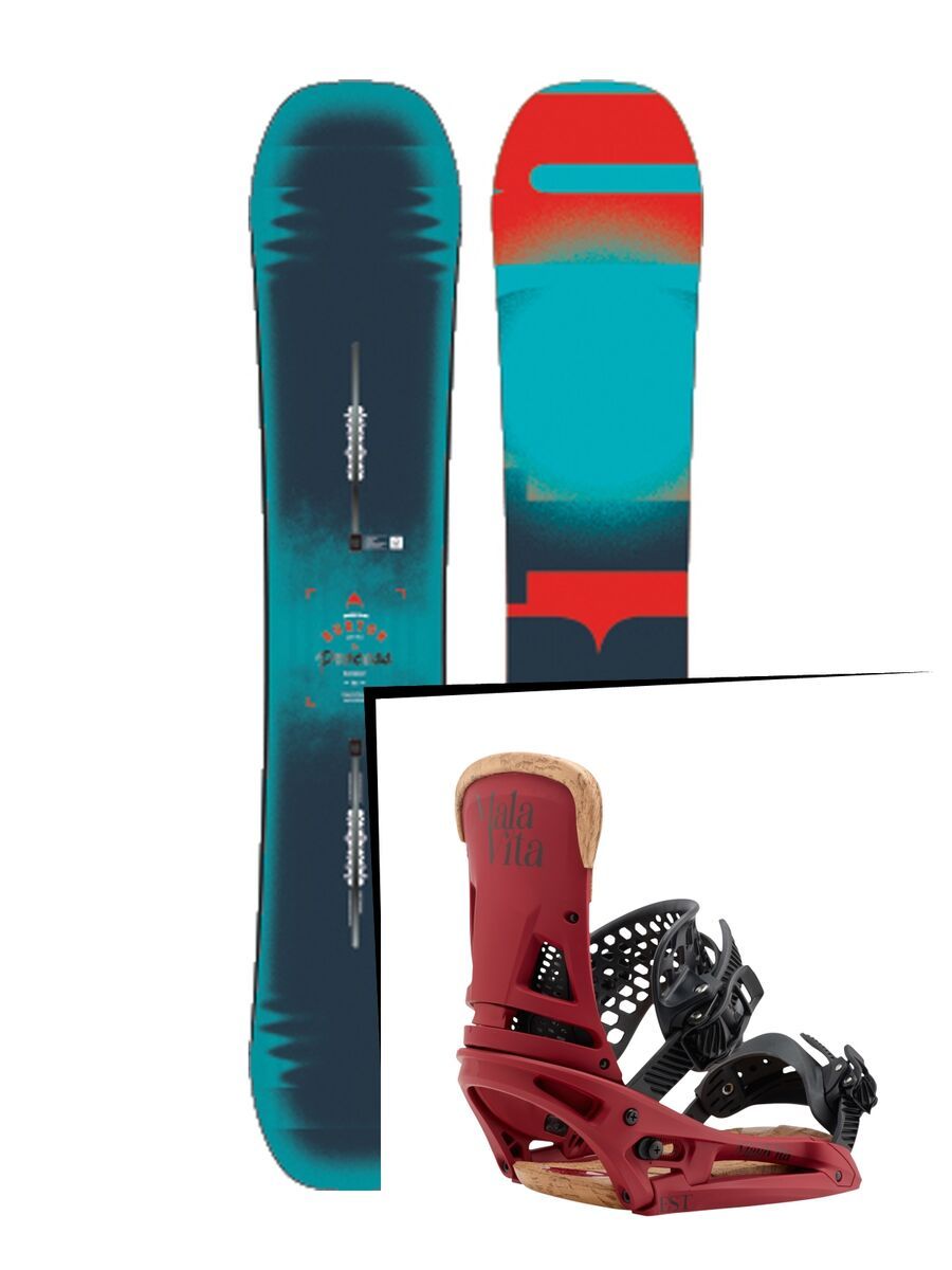 Set: Burton Process Flying V 2017 +  Malavita EST (1712870S) - Bild 1