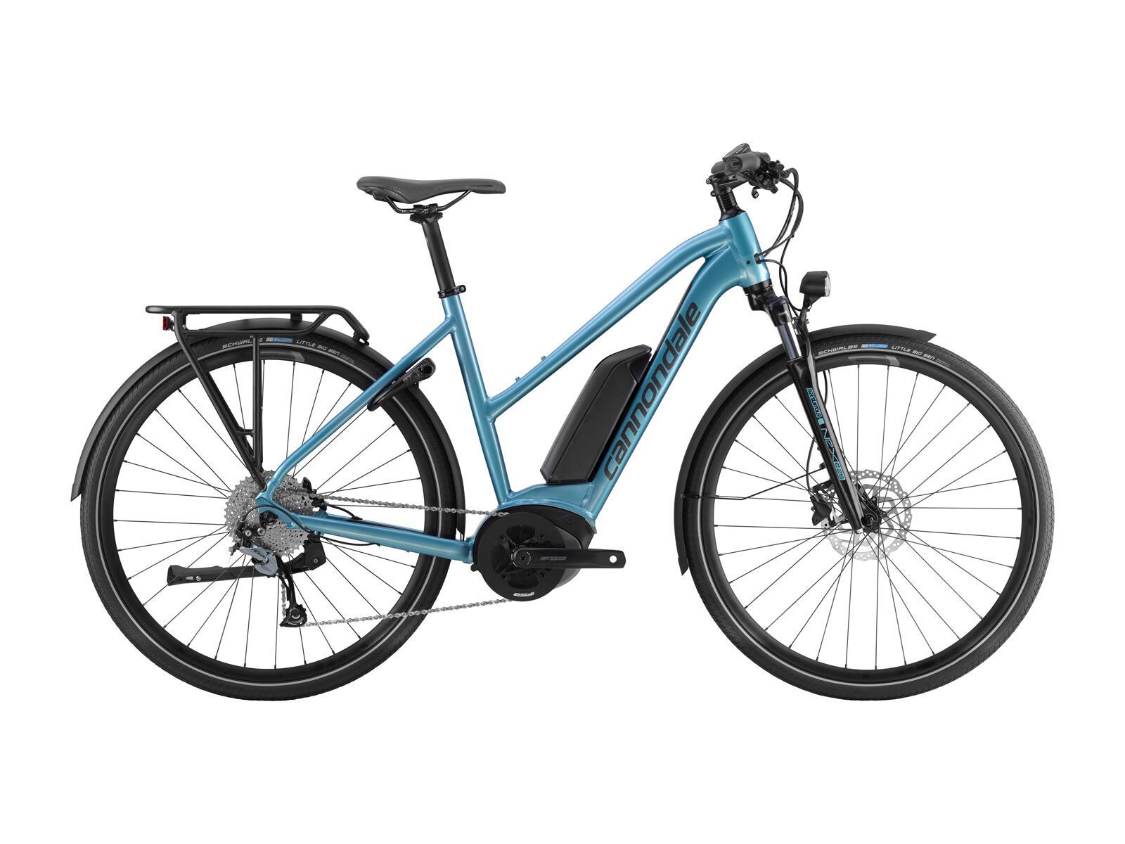 Cannondale Tesoro Neo Women's 2, glacier w/ graphite and black pearl - gloss - Bild 1