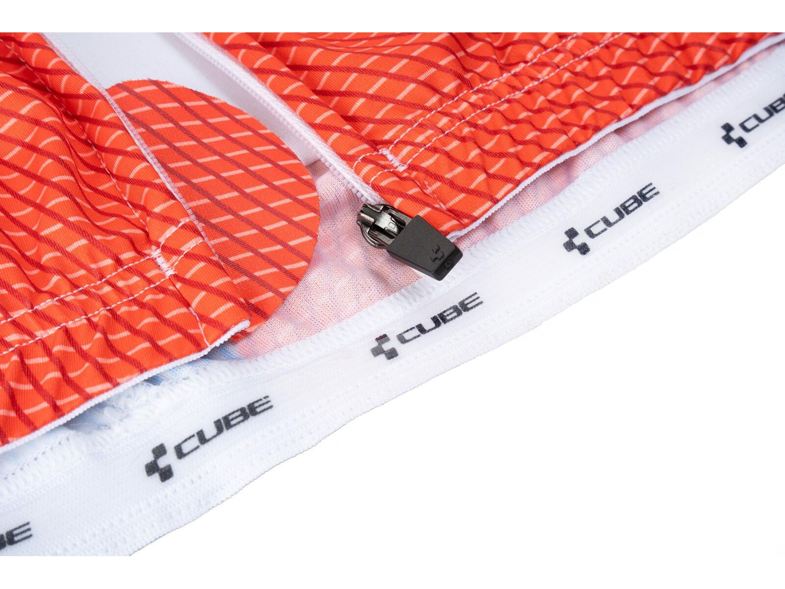 Cube Road/XC Trikot X Factory Racing langarm, blue´n´orange - Bild 6