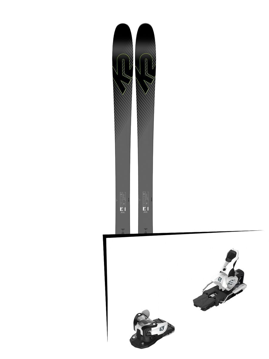 Set: K2 SKI Pinnacle 95Ti 2019 + Salomon Warden MNC 13 white/black - Bild 1