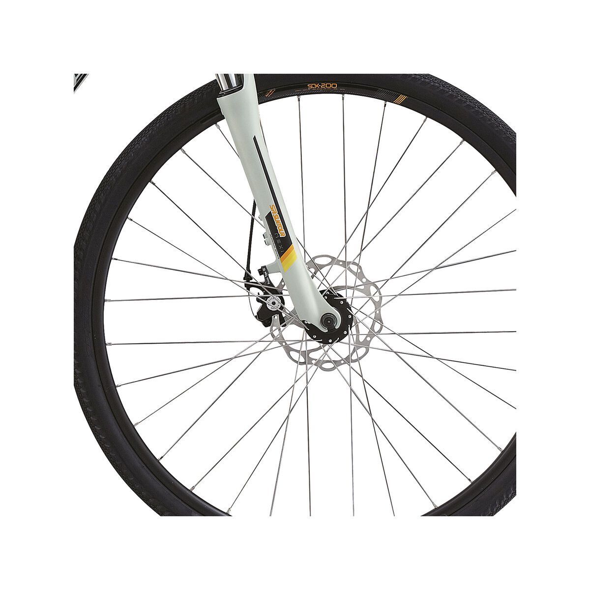 Specialized Crosstrail Disc, Satin Spruce/Black/Orange - Bild 2