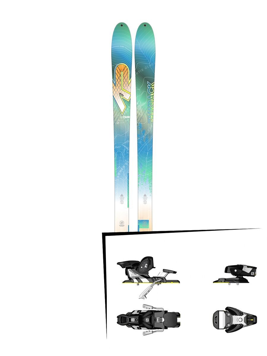 K2 SKI Set: Talkback 82 ECOre 2016 + Salomon STH2 WTR 13 - Bild 1