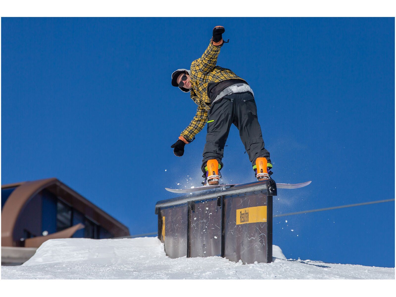 Bataleon Chaos AsymWrap, orange - Bild 8