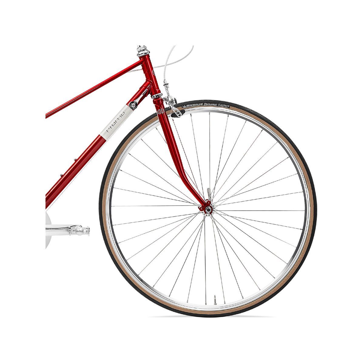 Creme Cycles Echo Mixte Uno, deep red - Bild 2
