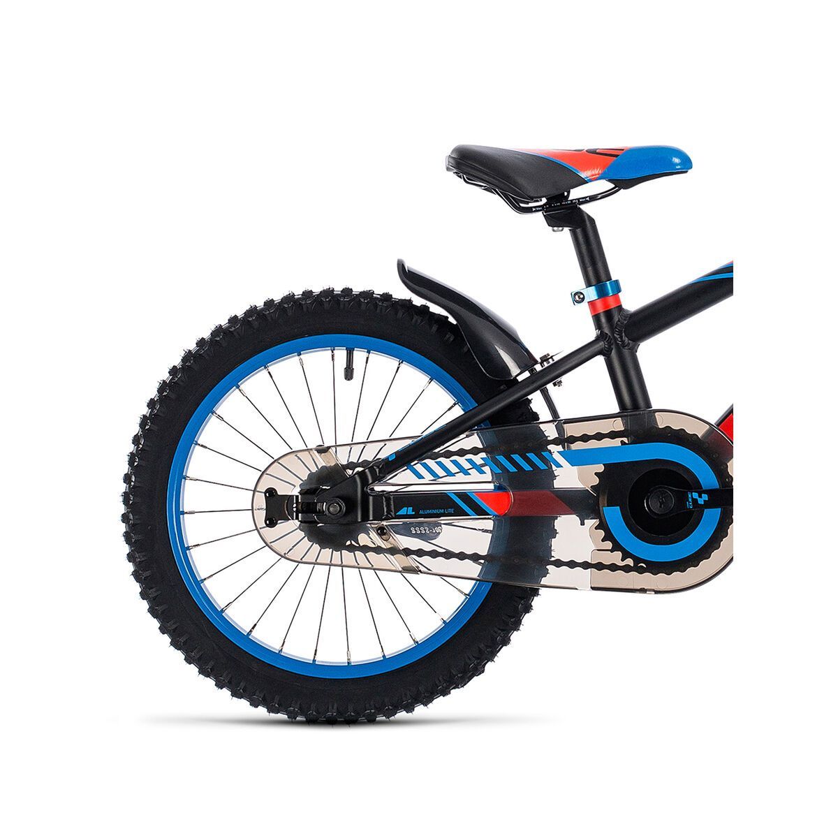 Cube Kid 160, black´n´flashred´n´blue - Bild 5