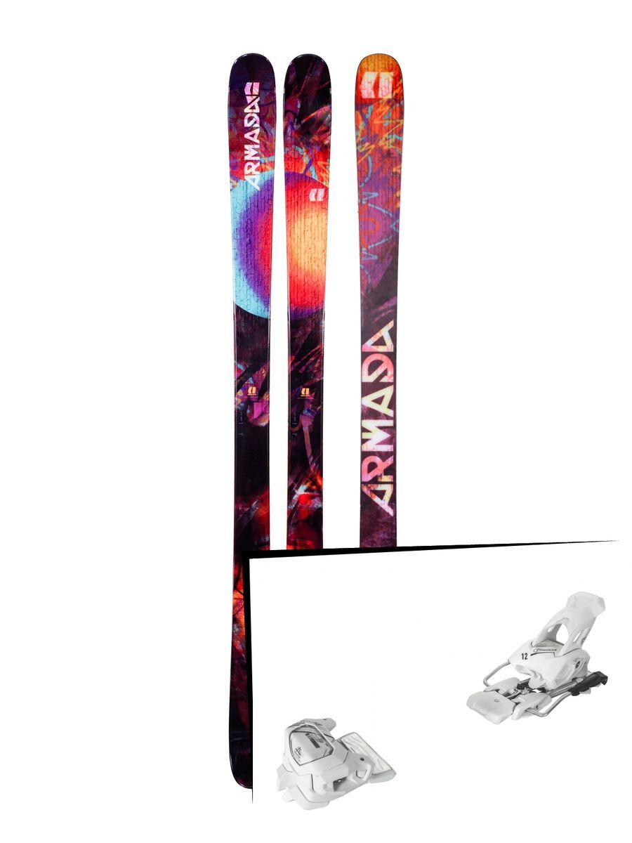 Set: Armada Arv 86 2018 + Tyrolia Attack² 12 GW matt white - Bild 1