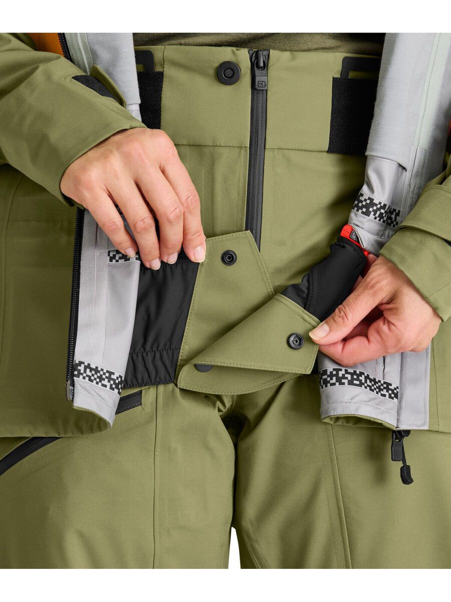 Ortovox 3L Deep Shell Jacket W, black raven - Bild 5