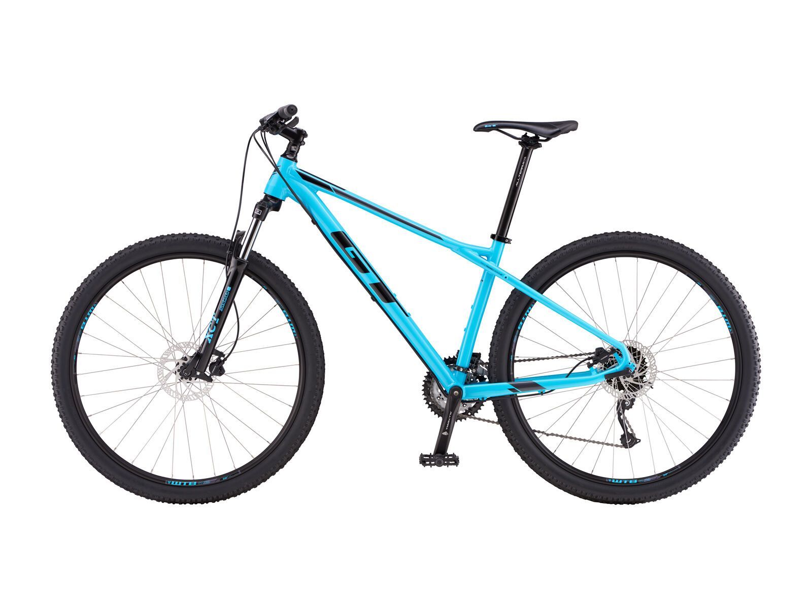 GT Avalanche Sport 29, gloss aqua blue w/ black and dark silver - Bild 4