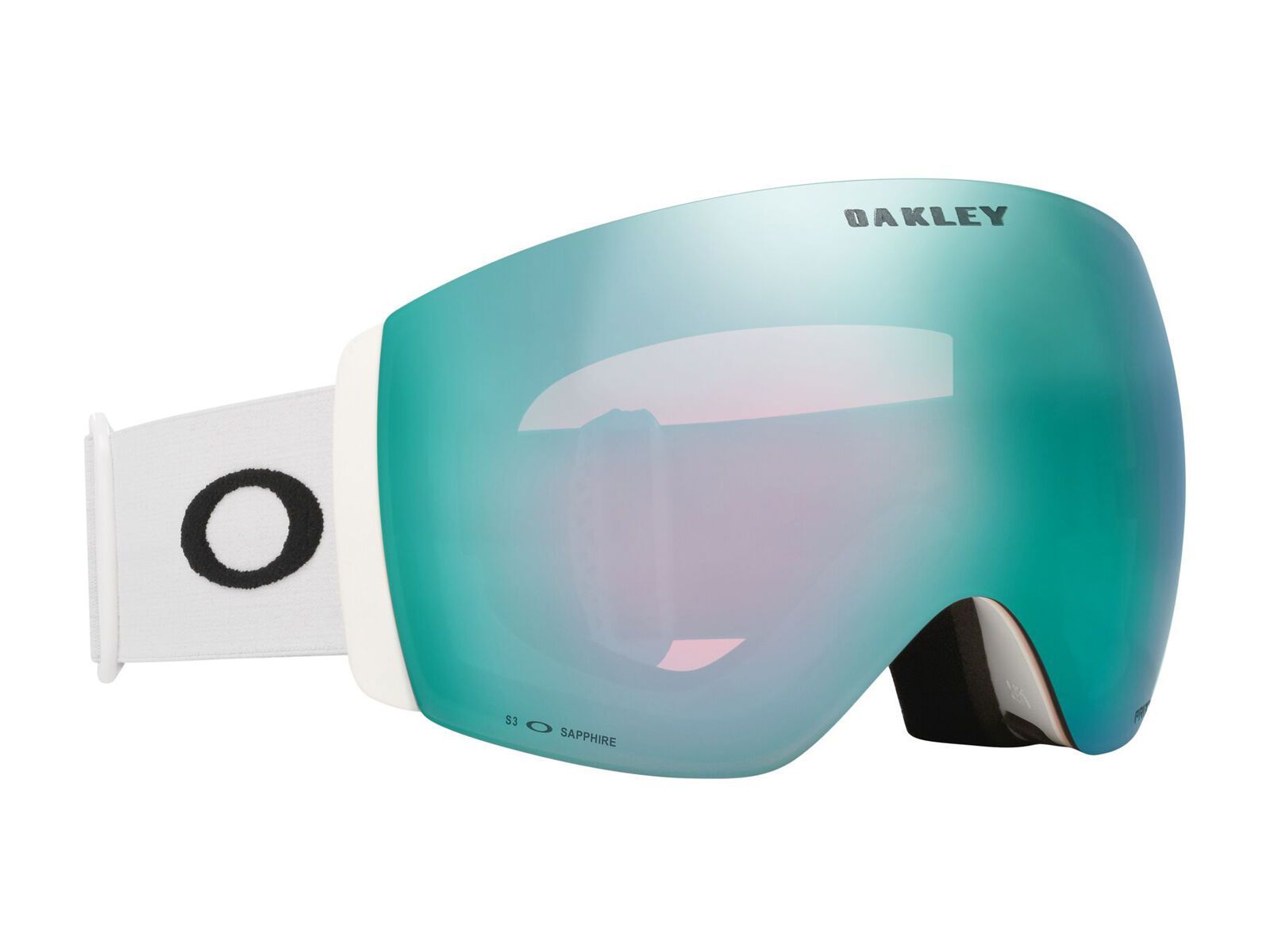Oakley Flight Deck Pro L, Prizm Snow Sapphire Iridium & Iced / matte white - Bild 13