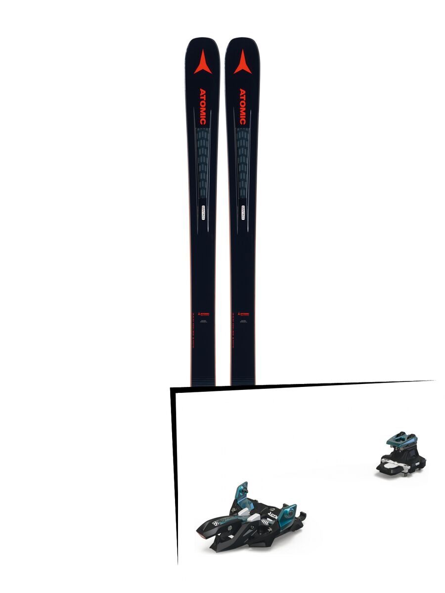 Set: Atomic Vantage 90 TI 2019 + Marker Alpinist 9 black/turquoise - Bild 1