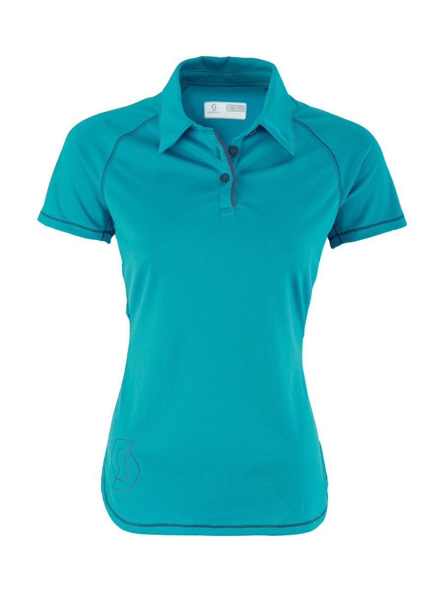 Scott Womens Trail MTN 20 Polo, ocean blue - Bild 1