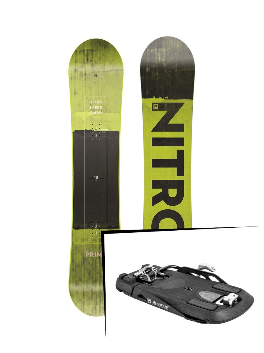 Set: Nitro Prime Toxic Wide 2019 + Nitro Clicker black - Bild 1