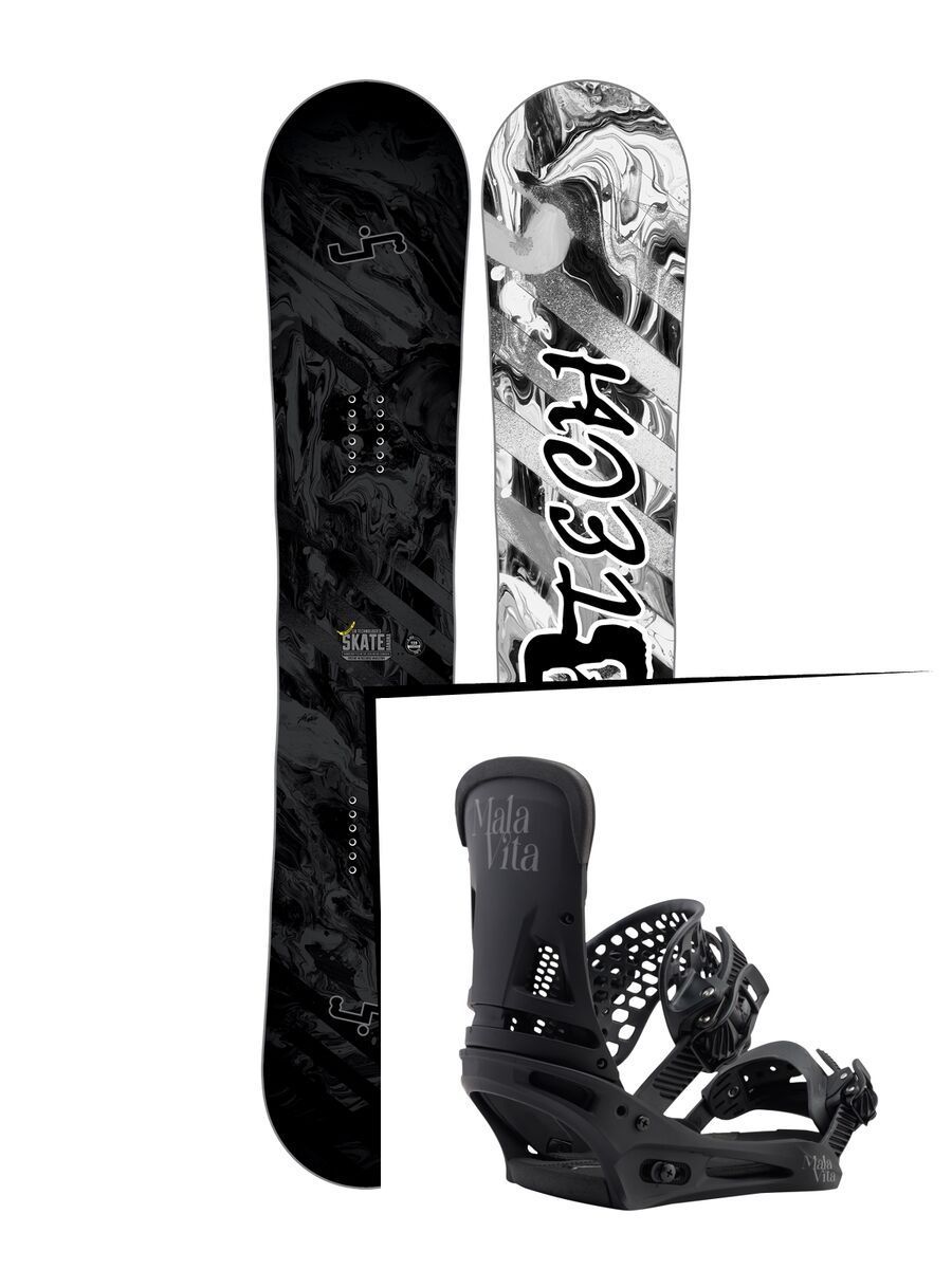 Set: Lib Tech Sk8 Banana 2017 + Burton Malavita (1712843S) - Bild 1