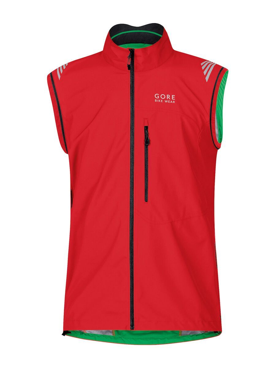 Gore Bike Wear Element Windstopper Active Shell Zip-Off Jacke, red - Bild 3