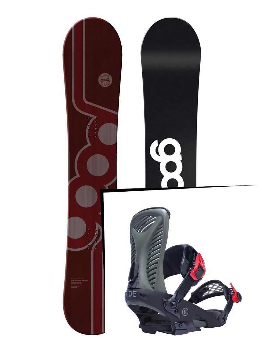 Set: goodboards Vulcano 2017 + Ride Capo (1770118S) - Bild 1