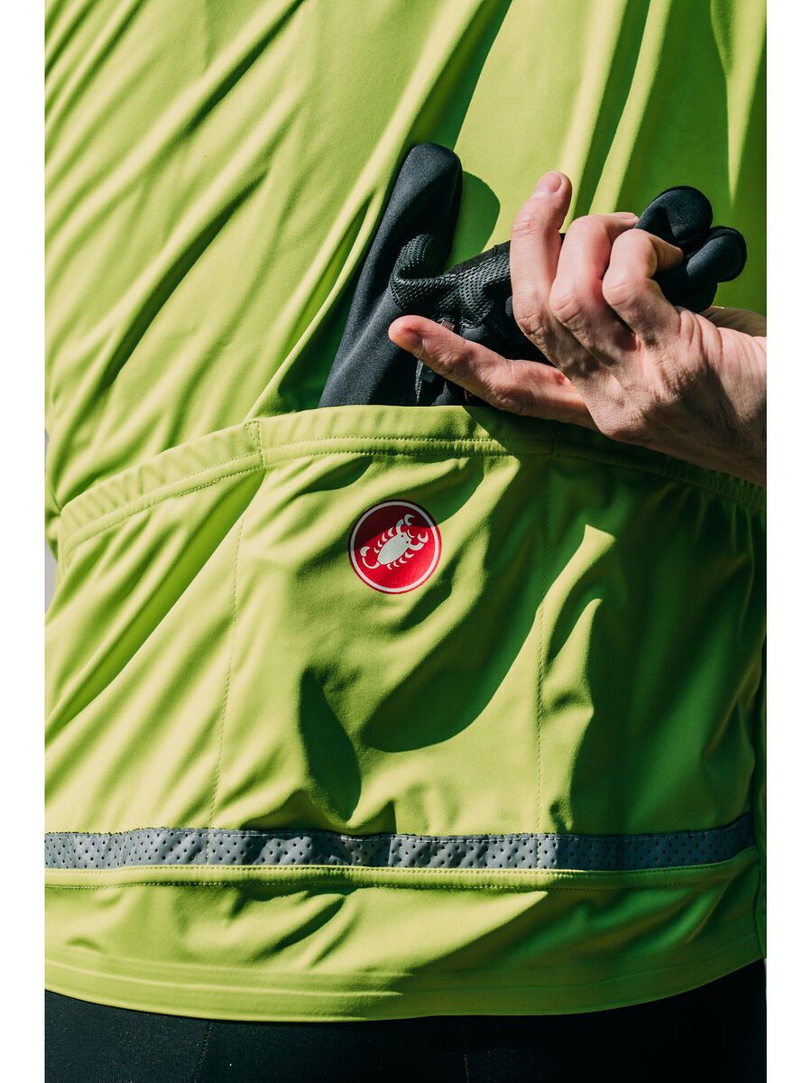 Castelli Go Jacket, chartreuse/dark gray - Bild 14