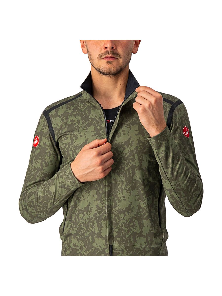 Castelli Perfetto RoS Long Sleeve, military green/black - Bild 3