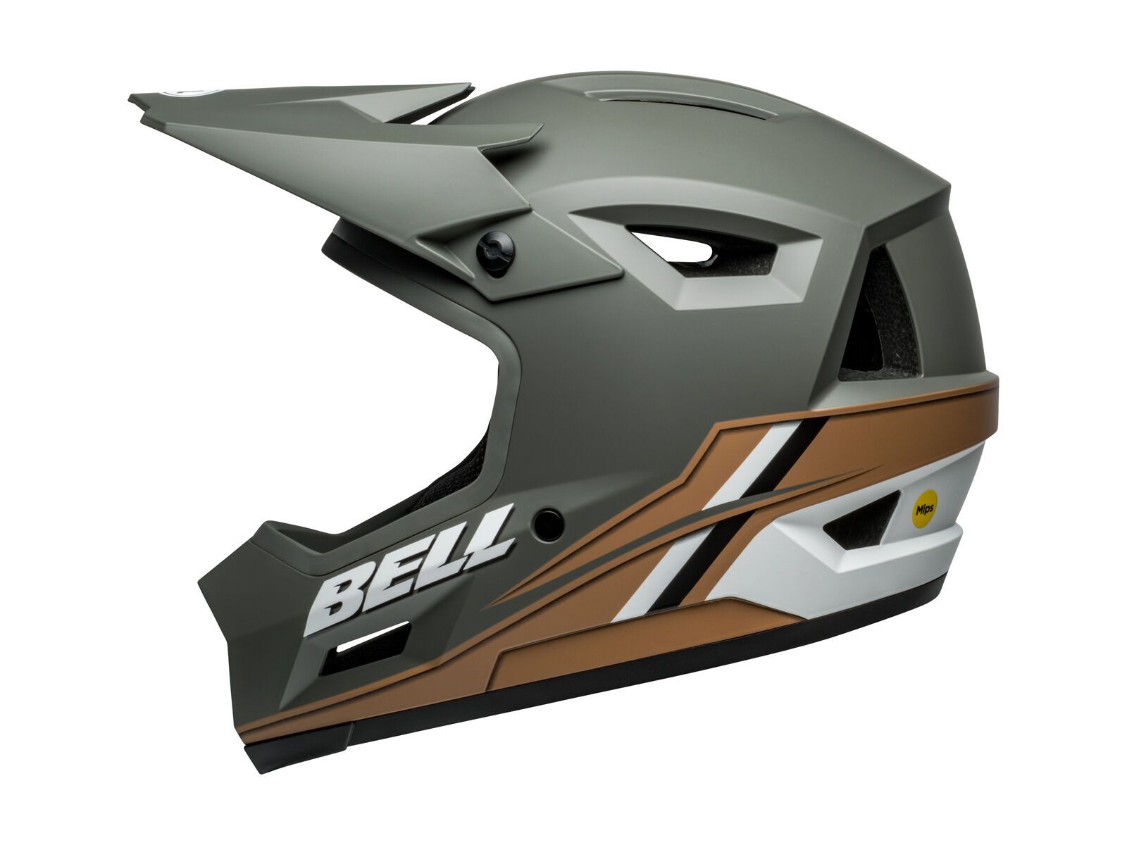 Bell Sanction 2 DLX MIPS, alpine matte dark gray/tan - Bild 2