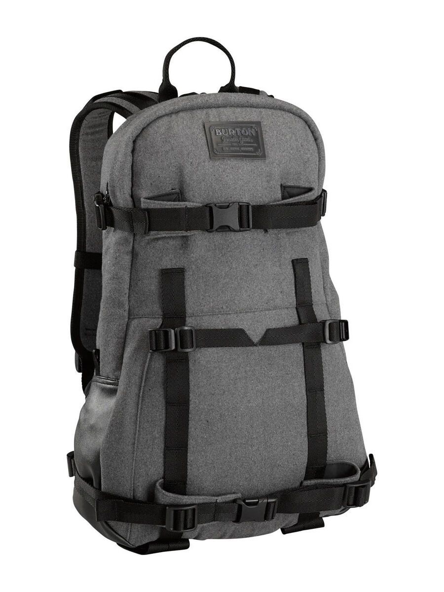 Burton Provision Pack, grey wool leather - Bild 1