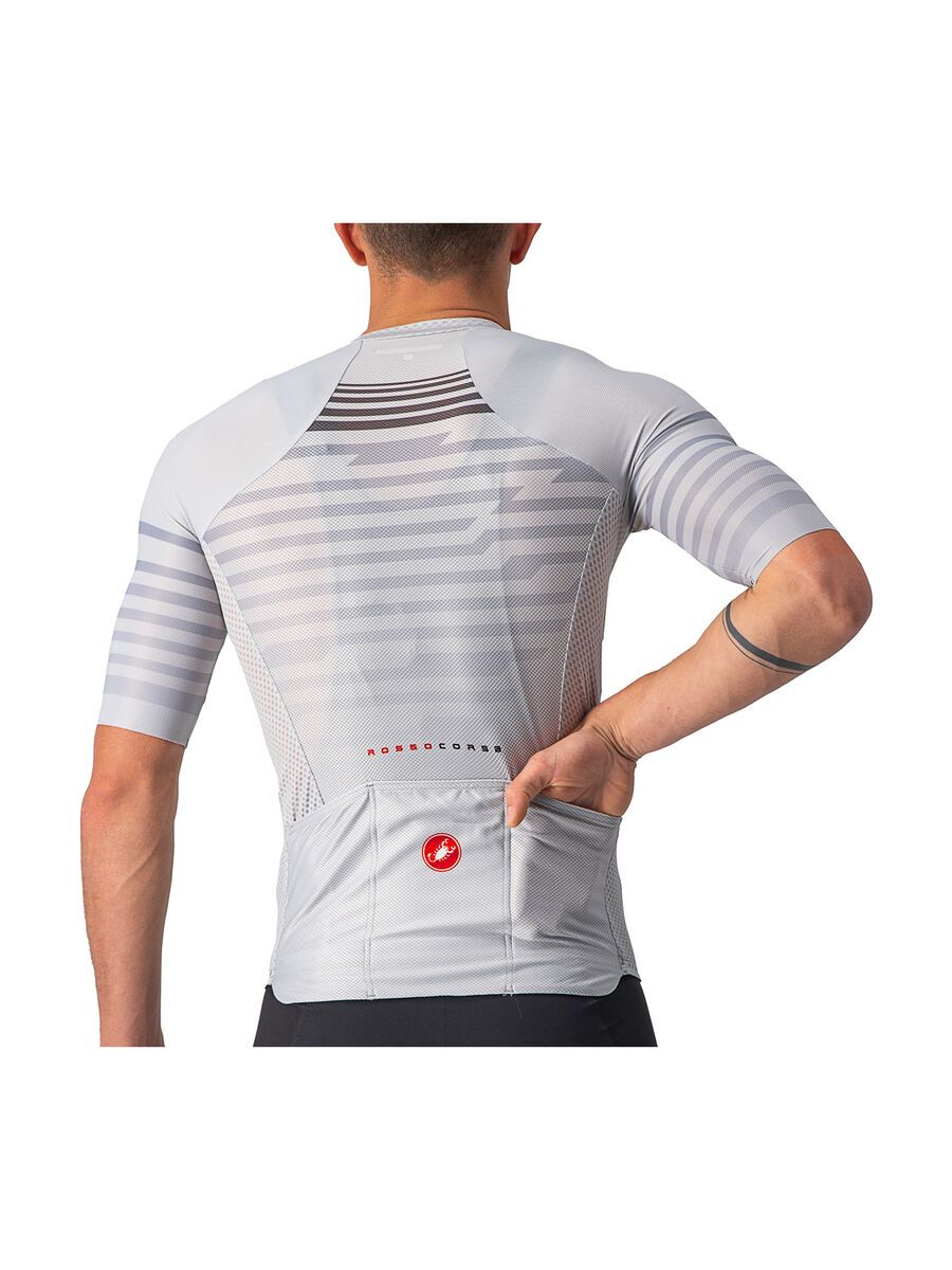 Castelli Climber's 3.0 SL Jersey, silver gray/dark gray - Bild 6