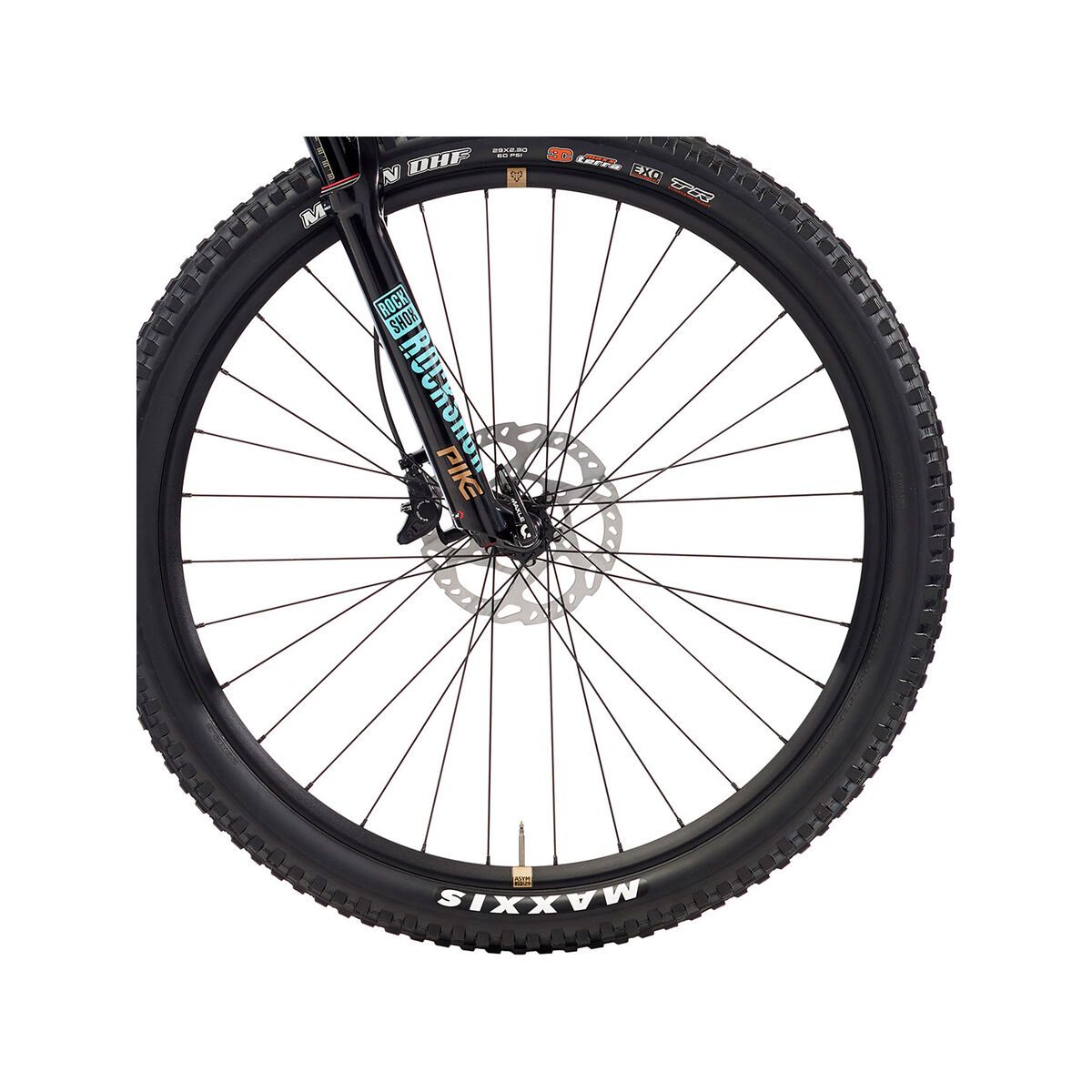 Kona Honzo CR Trail DL, gloss aqua w/ copper & charcoal decals - Bild 3