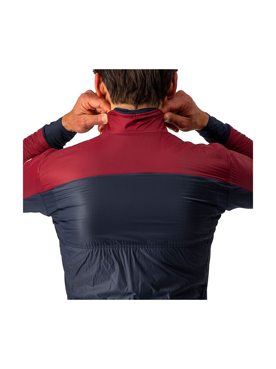 Castelli Unlimited Puffy Jacket, bordeaux/indigo - Bild 7