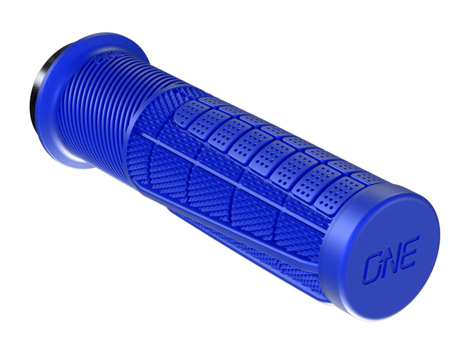 OneUp Components Thick Grips Lock-On, blue - Bild 1