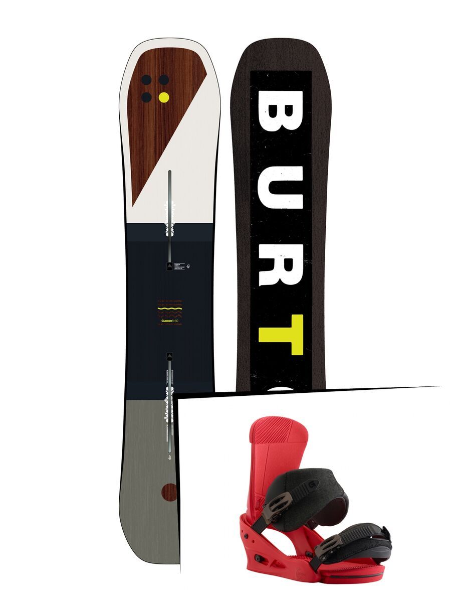 Set: Burton Custom Flying V 2019 +  Custom (1930939S) - Bild 1