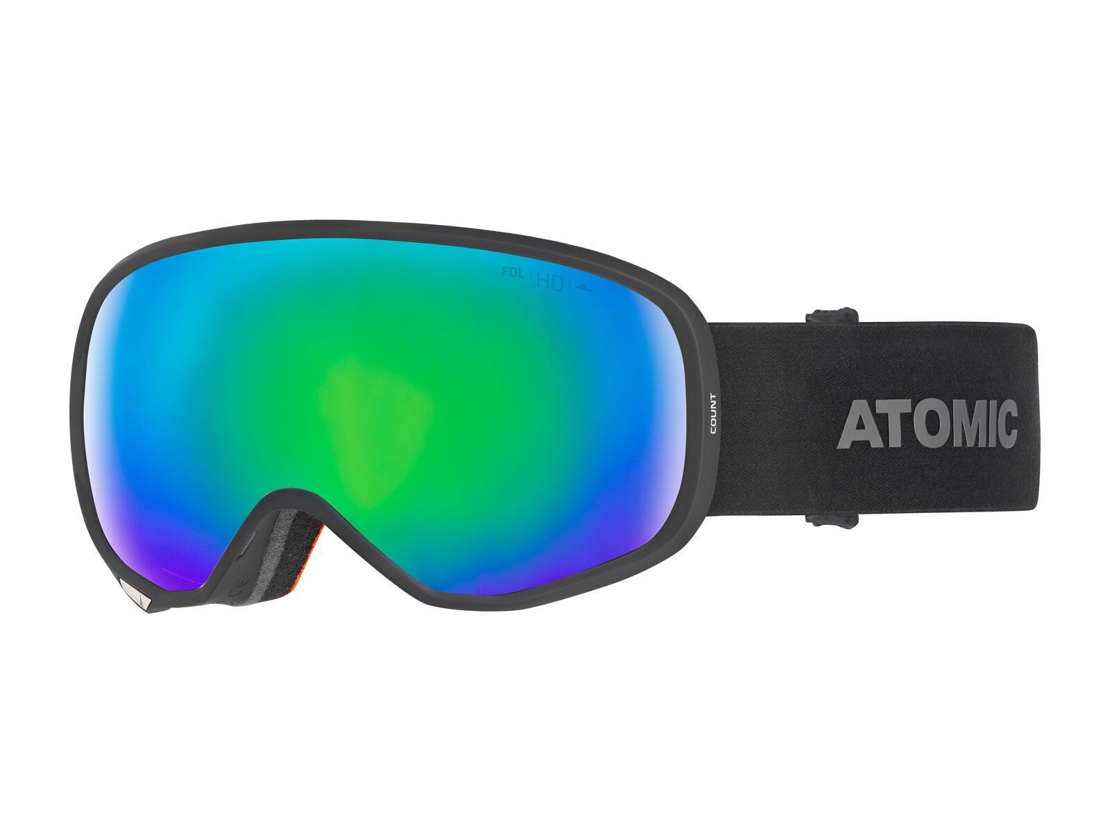 Atomic Count S 360° HD, black/Lens: green hd - Bild 1