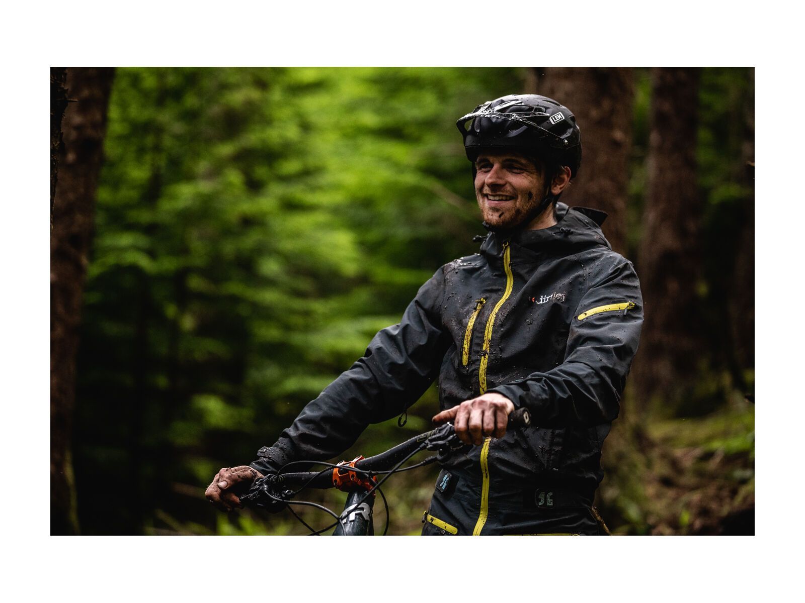 dirtlej DirtSuit Core Edition, grau / gelb - Bild 8