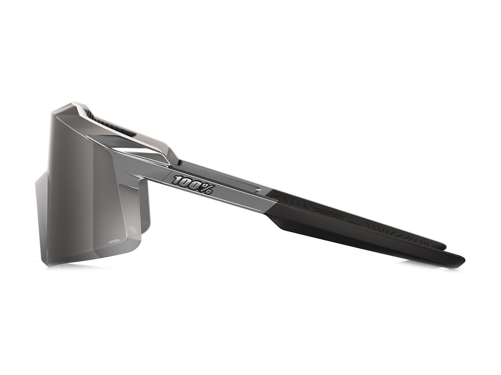 100% Aerocraft, HiPER Silver Mirror / gloss black chrome - Bild 2