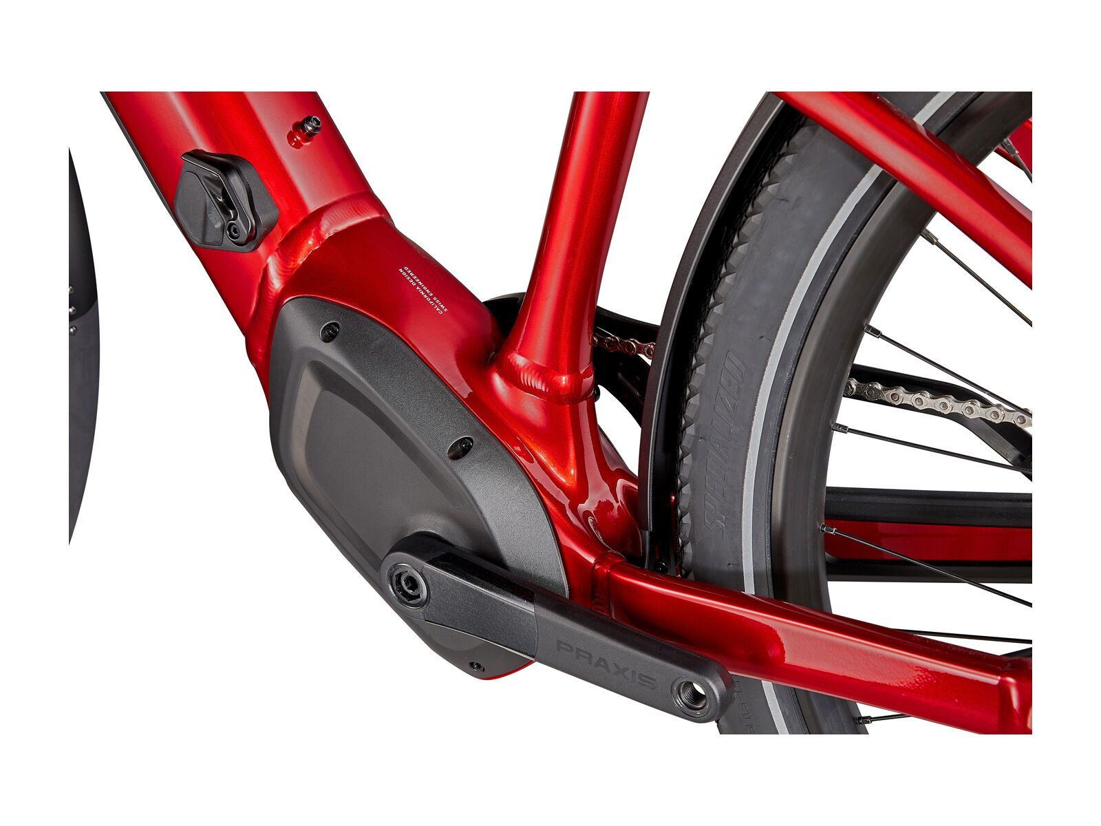 Specialized Turbo Vado 5.0, red tint/silver reflective - Bild 6