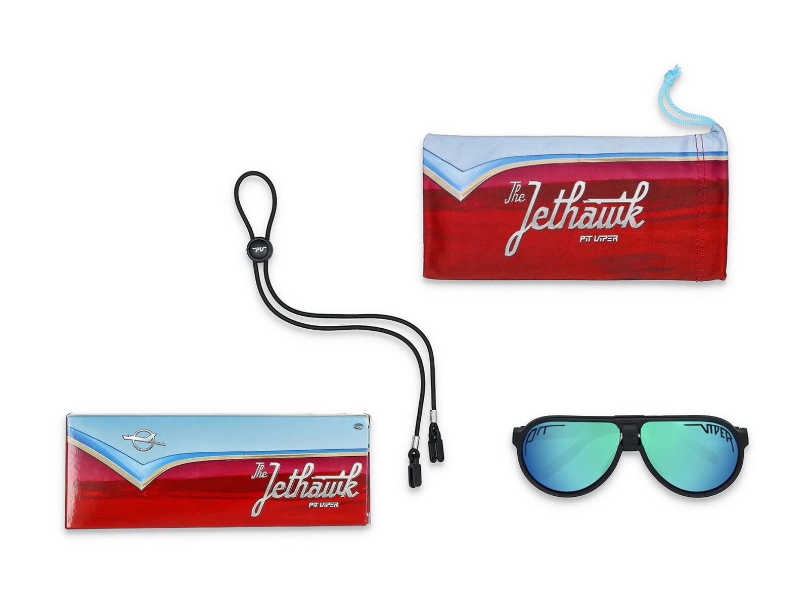 Pit Viper The Jethawk, The Exec / Polarized Blue-Green - Bild 4