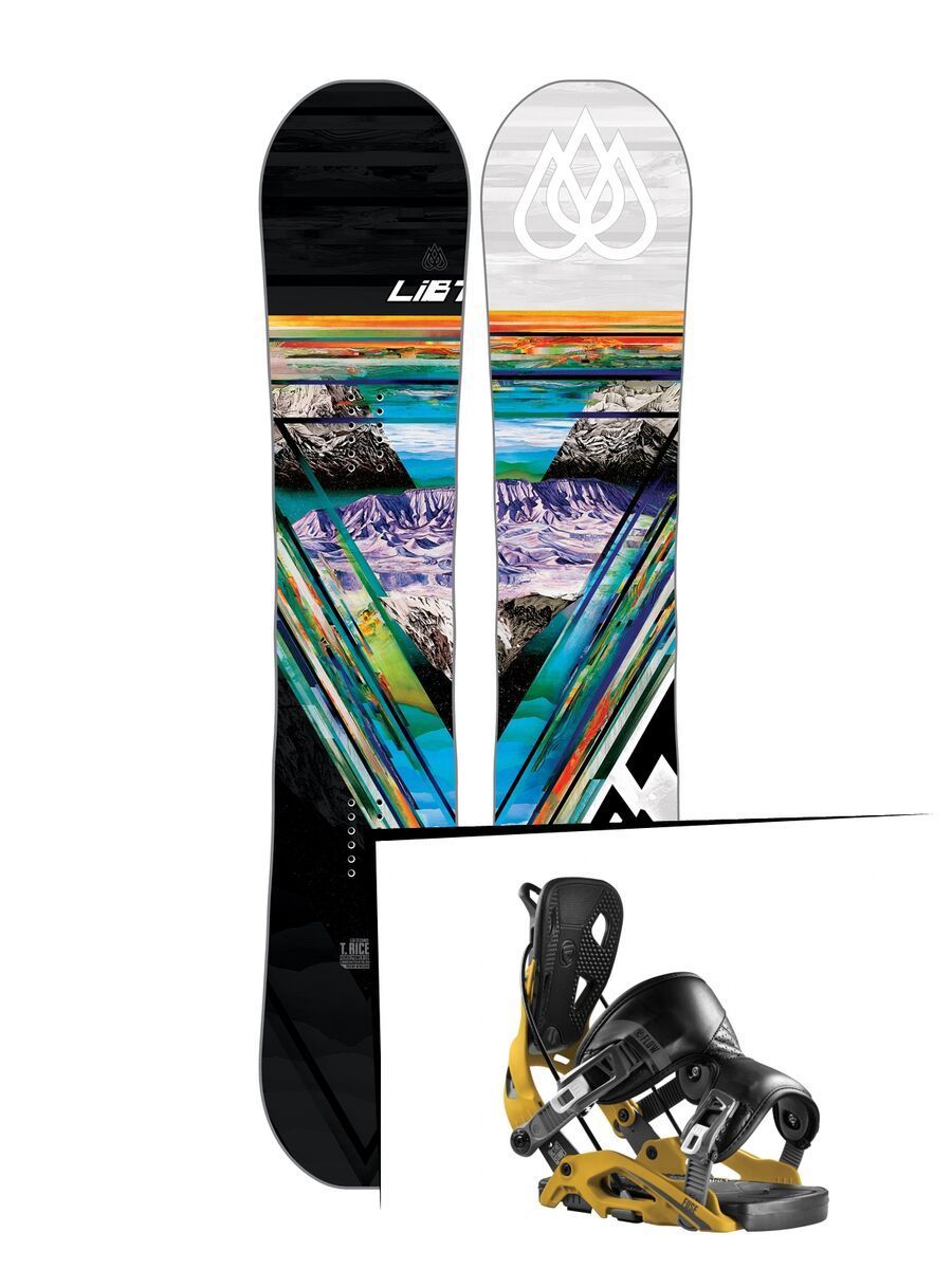 Set: Lib Tech T-Rice Pro 2017 + Flow Fuse (1718354S) - Bild 1