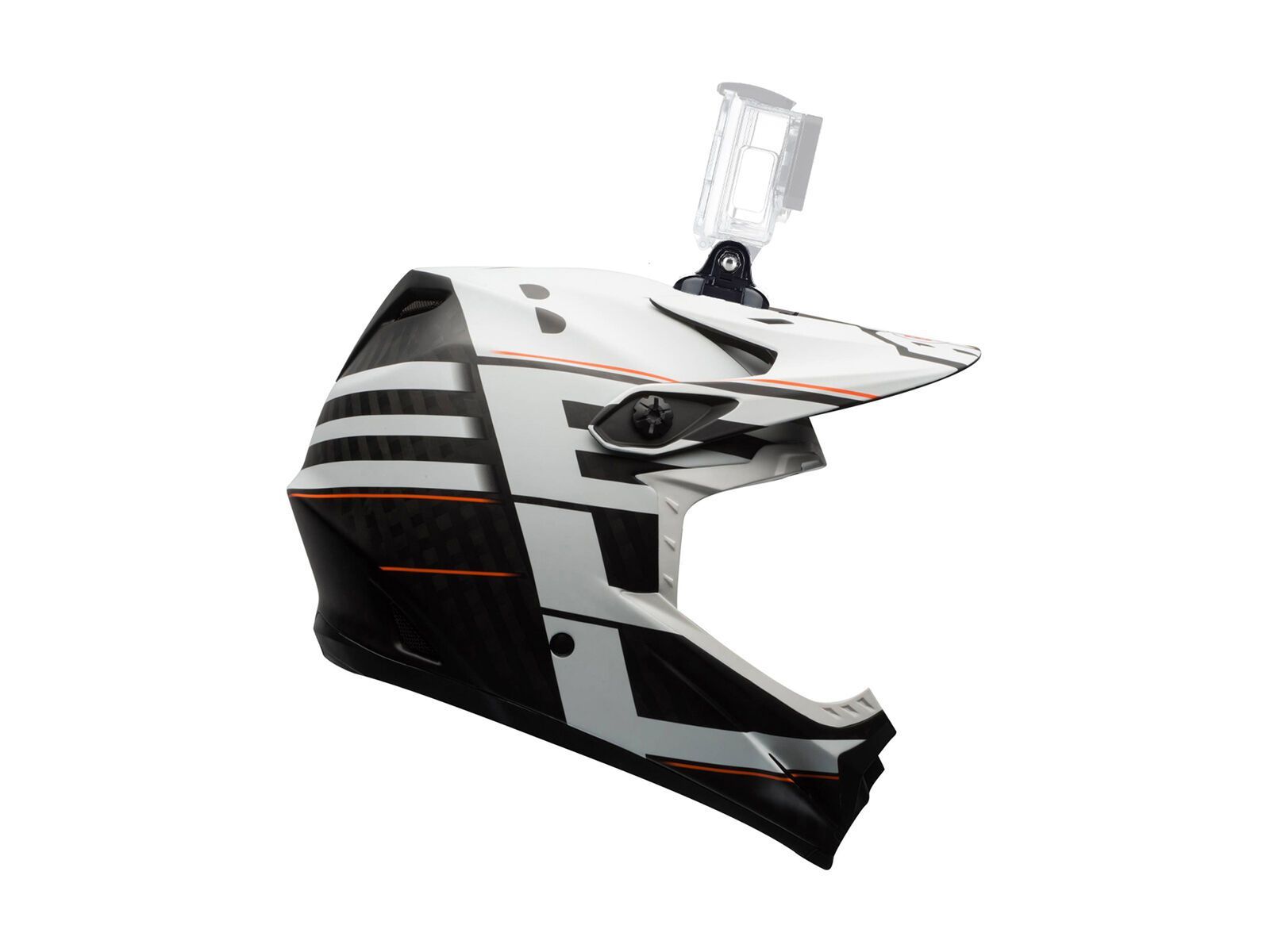 Bell Full-9, matte white/black blocked - Bild 3