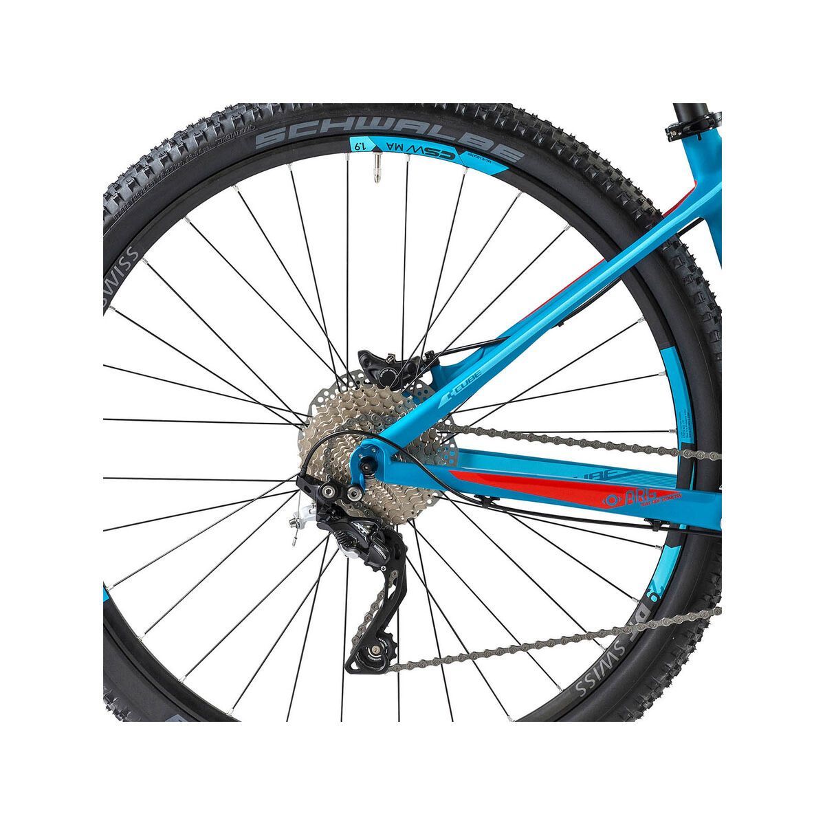 Cube Access WLS GTC SL 27.5, blue/sea/flashred - Bild 4